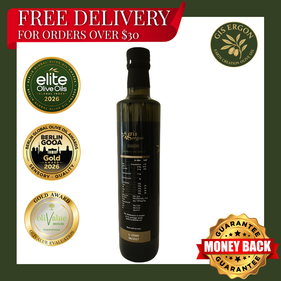 GIS ERGON Greek Extra Virgin Olive Oil 750ml
