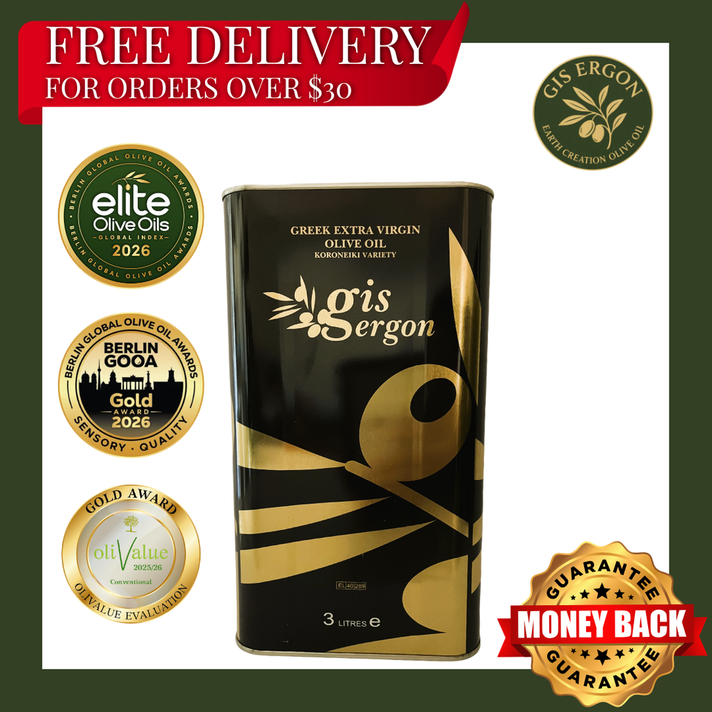 GIS ERGON Greek Extra Virgin Olive Oil 3L