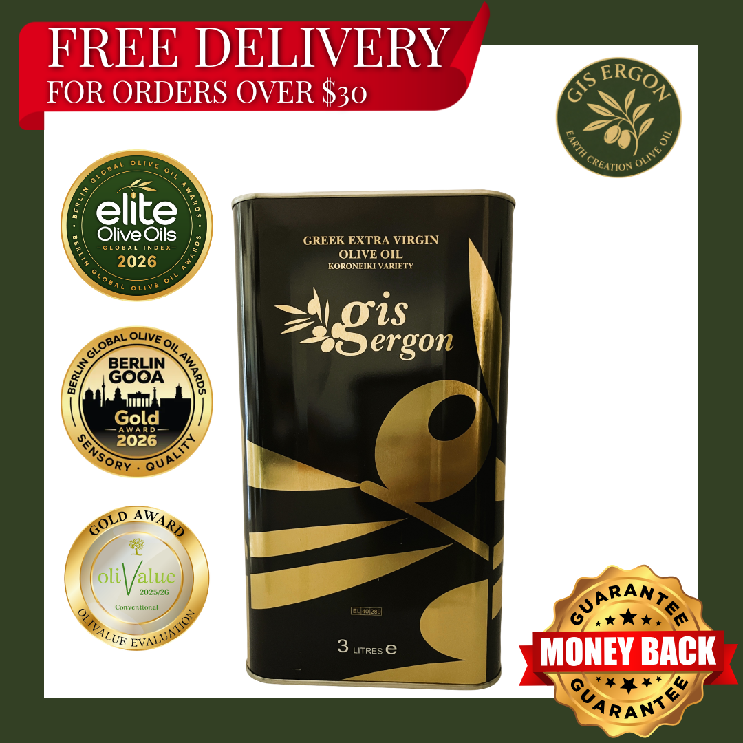 GIS ERGON Greek Extra Virgin Olive Oil 3L